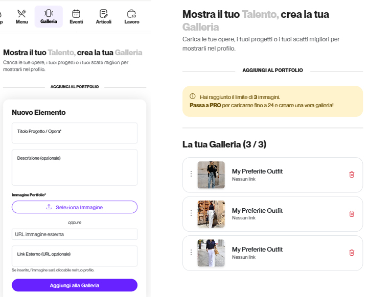 Organizza i tuoi contenuti digitali